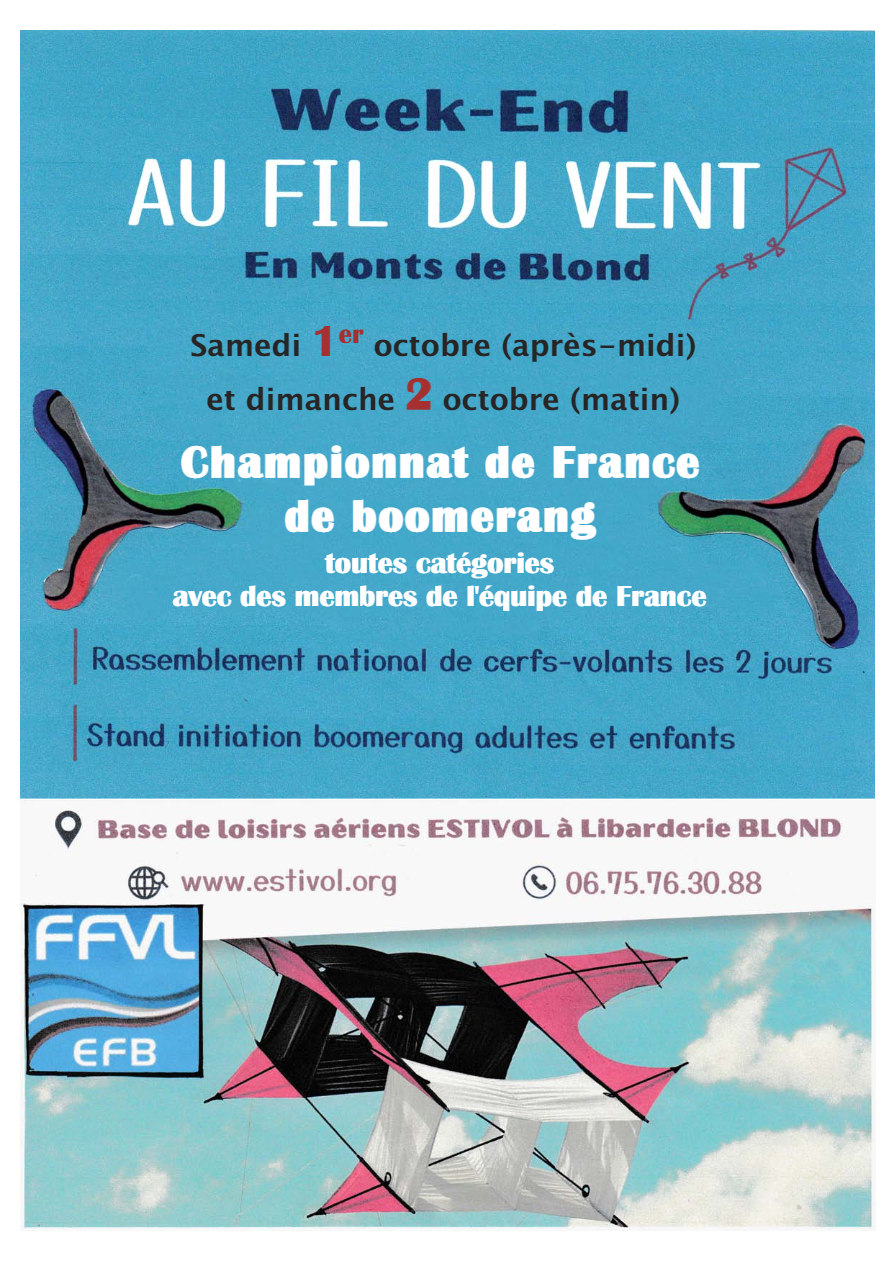 Affiche 2022 au fil du vent